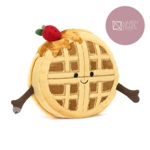 NWT Jellycat Amuseables Rene Waffle